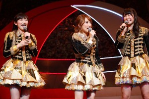 「第3回 AKB48紅白対抗歌合戦」対戦結果発表の様子