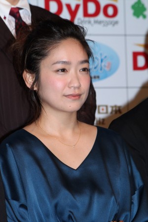 池脇千鶴、第38回報知映画賞表彰式にて