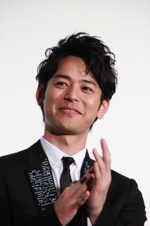 『ジャッジ！』舞台挨拶に登場した妻夫木聡