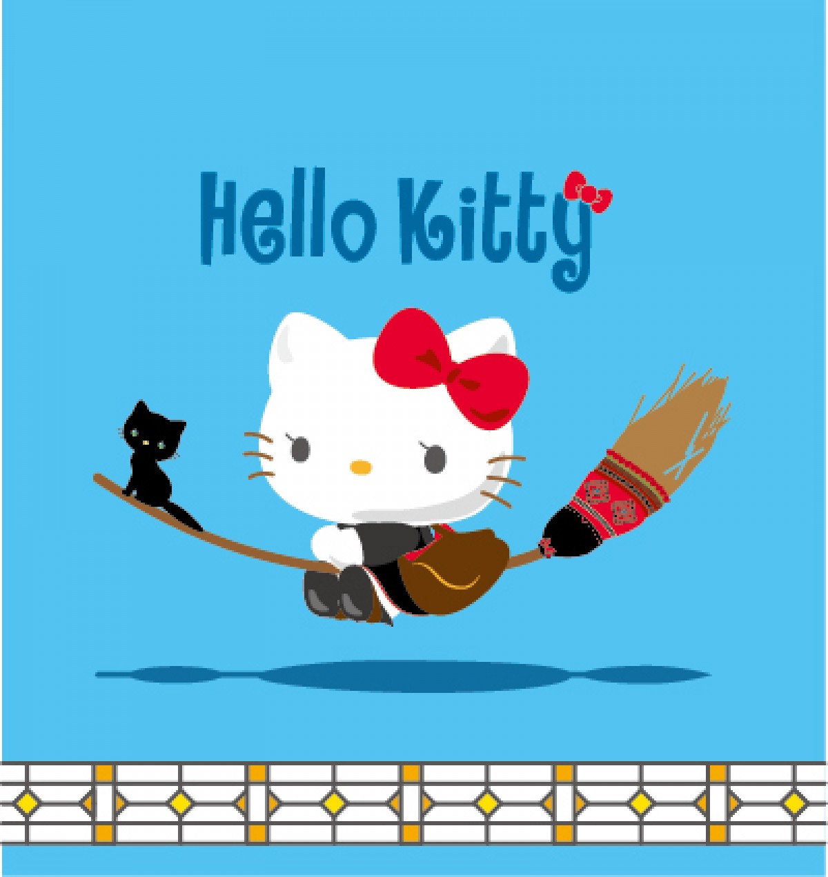 魔女の宅急便』×キティちゃん、夢のコラボ決定！黒猫ジジをお供に空を 