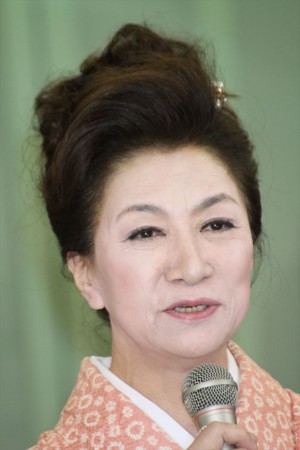 「第55回 輝く！日本レコード大賞」記者会見に出席した大月みやこ