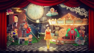 「VINTAGE TOYS展」ナビゲートムービーに出演するSUPER☆GiRLS・前島亜美