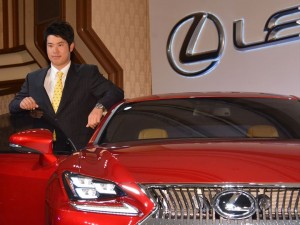 LEXUSとの所属契約を発表したプロゴルファー・松山英樹