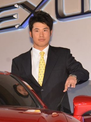 LEXUSとの所属契約を発表したプロゴルファー・松山英樹