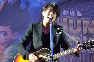 『劇場版HUNTER×HUNTER－The LAST MISSION―』公開直前イベントで主題歌を披露したゆず