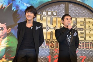 『劇場版HUNTER×HUNTER－The LAST MISSION―』公開直前イベントで主題歌を披露したゆず
