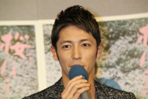 玉木宏、『桜ほうさら』完成試写会にて