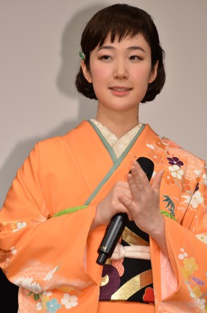 『小さいおうち』プレミア試写会に登壇した黒木華