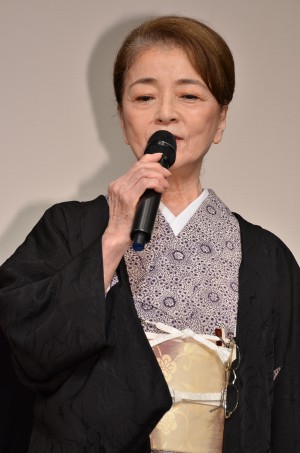 『小さいおうち』プレミア試写会に登壇した倍賞千恵子