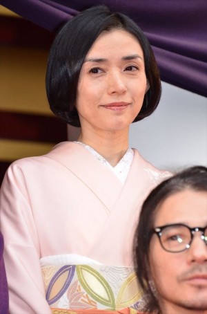 『小さいおうち』プレミア試写会に登壇した中嶋朋子