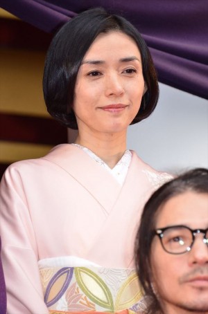 『小さいおうち』プレミア試写会に登壇した中嶋朋子