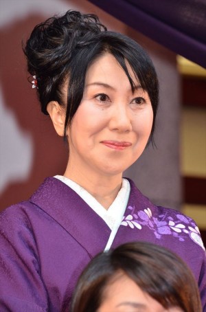 『小さいおうち』プレミア試写会に登壇した室井滋