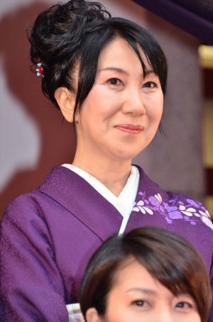 『小さいおうち』プレミア試写会に登壇した室井滋