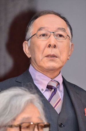 『小さいおうち』プレミア試写会に登壇した橋爪功