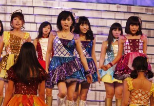 紅白歌合戦リハーサルを行った単独出場初となるNMB48