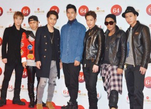 紅白リハーサルに出席した三代目J Soul Brothers