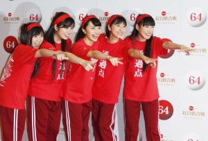 紅白のリハーサルに参加したももいろクローバーZ