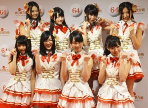 紅白リハーサルに出席したSKE48