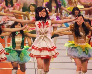 紅白リハーサルに出席したSKE48