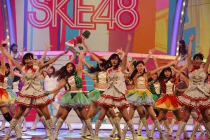 紅白リハーサルに出席したSKE48