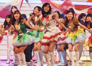 紅白リハーサルに出席したSKE48