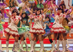 紅白リハーサルに出席したSKE48