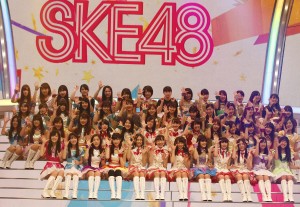 紅白リハーサルに出席したSKE48