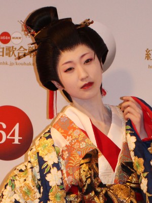 紅白リハーサルで妖艶な花魁姿を披露した壇蜜