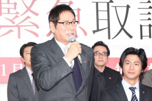 大杉漣、『緊急取調室』制作記者会見にて