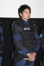 『S‐最後の警官‐』ドラマ試写会に出席した、向井理