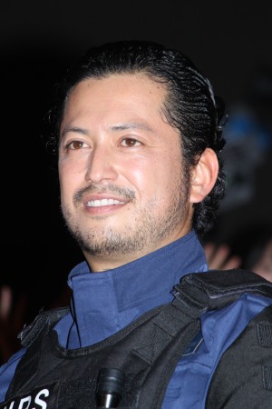 『S‐最後の警官‐』ドラマ試写会に出席した、池内博之