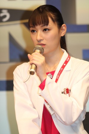 栗山千明、『チーム・バチスタ4 螺鈿迷宮』製作発表にて