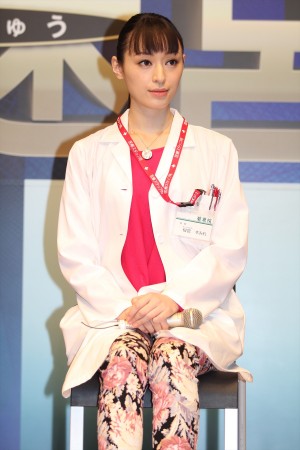 栗山千明、『チーム・バチスタ4 螺鈿迷宮』製作発表にて