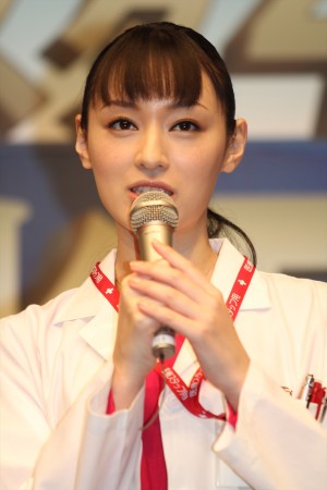 栗山千明、『チーム・バチスタ4 螺鈿迷宮』製作発表にて