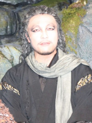 音尾琢、舞台『真田十勇士』囲み取材にて