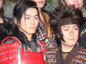 中村勘九郎、 松坂桃李、舞台『真田十勇士』囲み取材にて