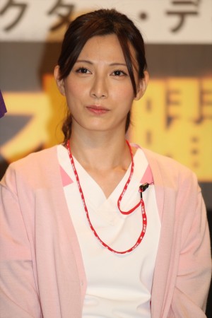 加藤あい、『Dr.DMAT』制作発表会見にて