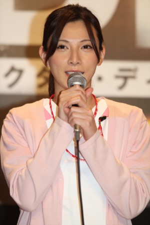加藤あい、『Dr.DMAT』制作発表会見にて