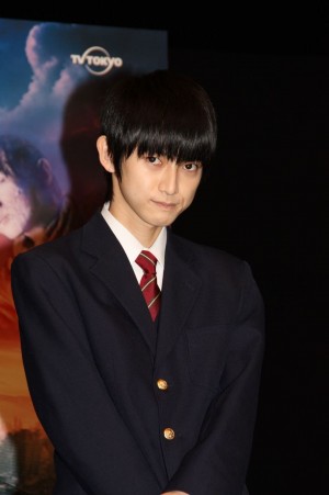 本郷奏多、『なぞの転校生』制作発表記者会見にて