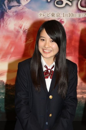 桜井美南、『なぞの転校生』制作発表記者会見にて