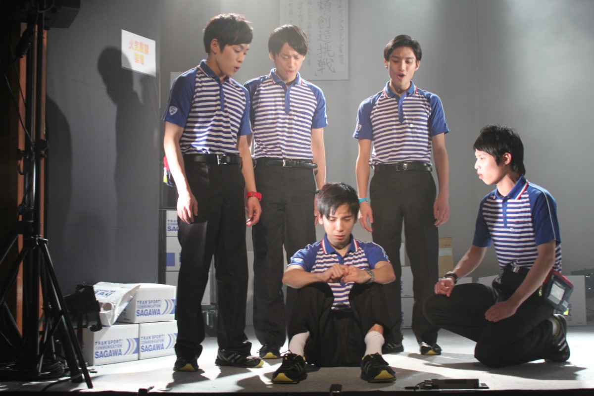 佐川男子エクササイズDVD発売決定！イケメン出演の舞台「佐川男子」イベントで発表