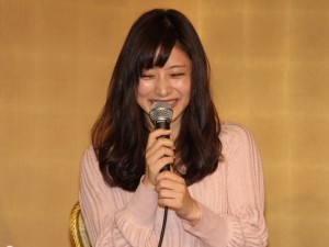 石原さとみ、『失恋ショコラティエ』記者発表にて