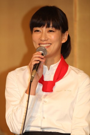 水川あさみ、『失恋ショコラティエ』記者発表にて