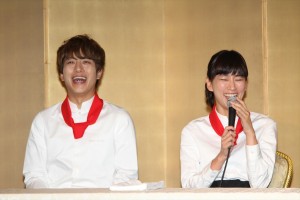 溝端淳平、水川あさみ、『失恋ショコラティエ』記者発表にて