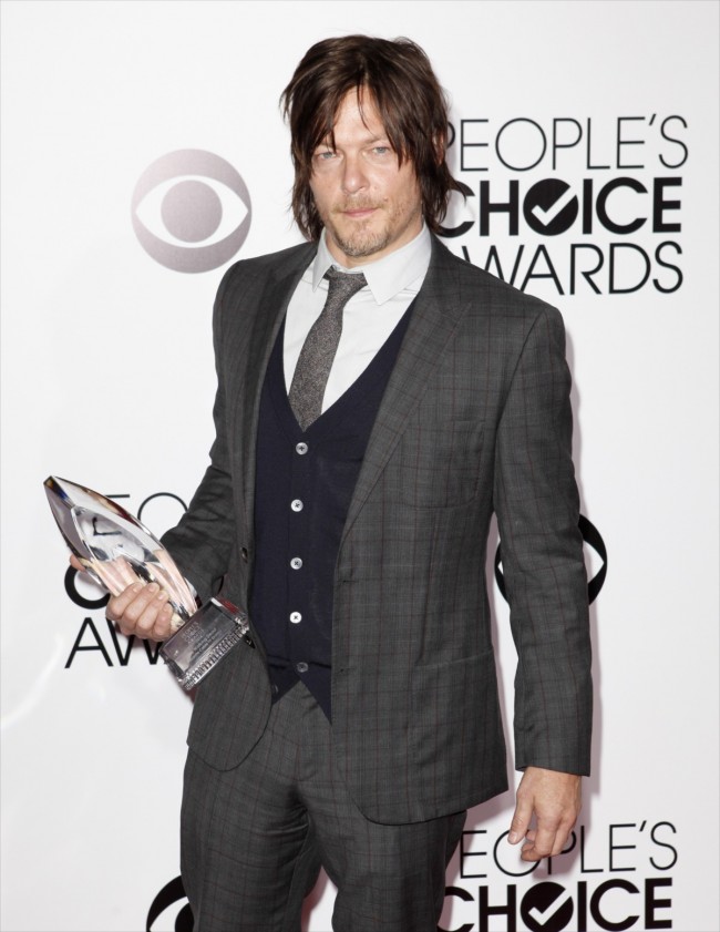  Norman Reedus、ピープルズ・チョイス・アワード2014、40th Annual The People’s Choice Awards 2014　January 8、2014