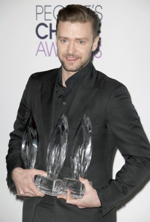 ジャスティン・ティンバーレイク、「男性アーティスト賞」「R＆Bアーティスト賞」「アルバム賞」を受賞