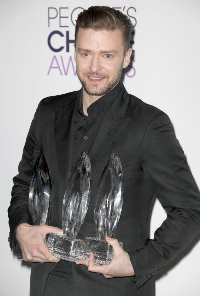 ジャスティン・ティンバーレイク、ピープルズ・チョイス・アワード2014、40th Annual The People’s Choice Awards 2014　January 8、2014
