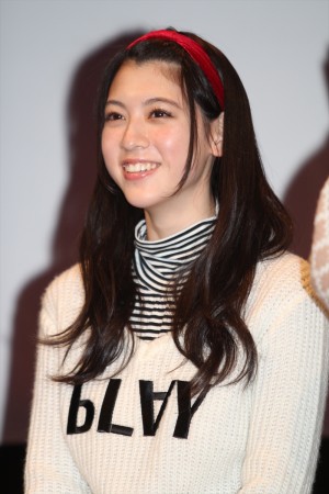 三吉彩花、『ロストデイズ』第一話試写会・出演者トークイベントにて