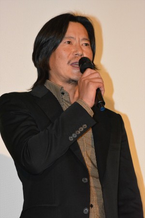 『ジャッジ!』初日舞台挨拶に登壇した豊川悦司