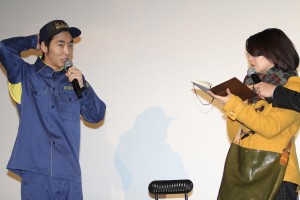 柄本時生、檀れい、『福家警部補の挨拶』完成披露試写会・記者会見にて